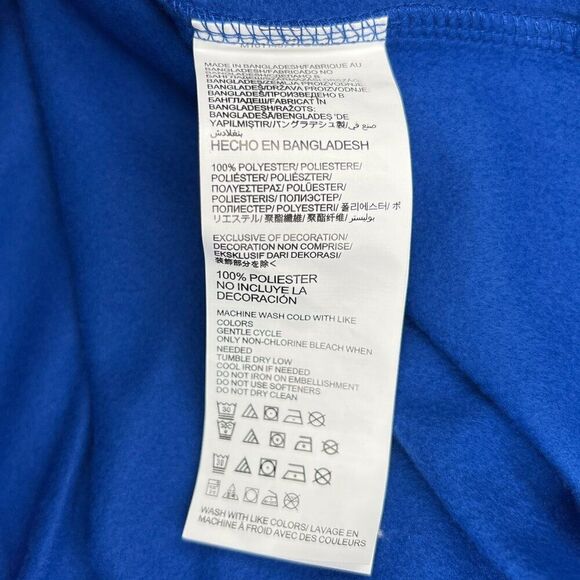 NFL Team Apparel Men's Indianapolis Colts Football Performance Hoodie - Picture 9 of 12